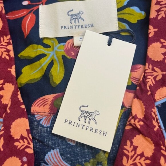 Printfresh Pomme & Poire Short PJ Set Medium NWT - Picture 2 of 12